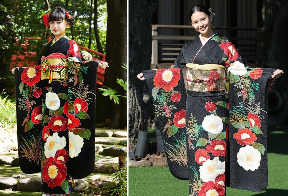 白河れい(花田晃帆)さんと同じかもしれない着物