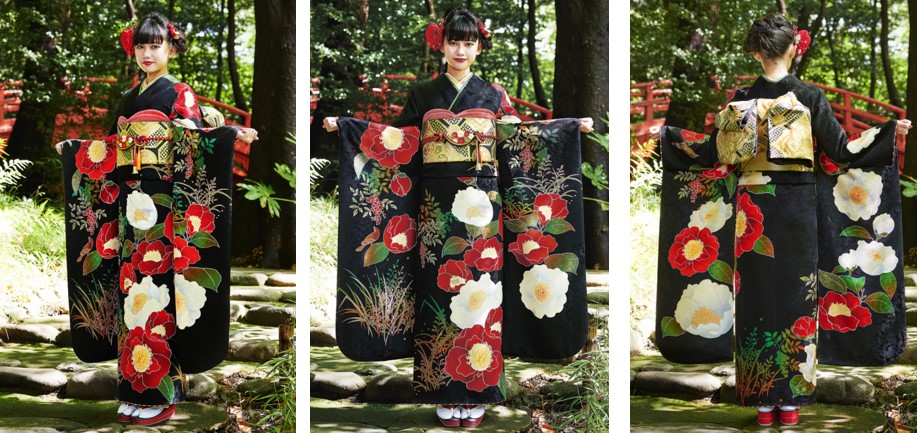 白河れい(花田晃帆)さんと同じかもしれない着物2