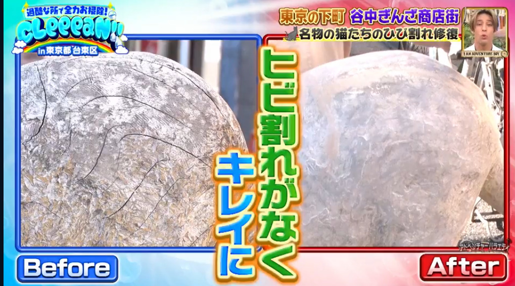 TBS「冒険少年 2時間SP」で紹介された木部用補修材「キャラフ」