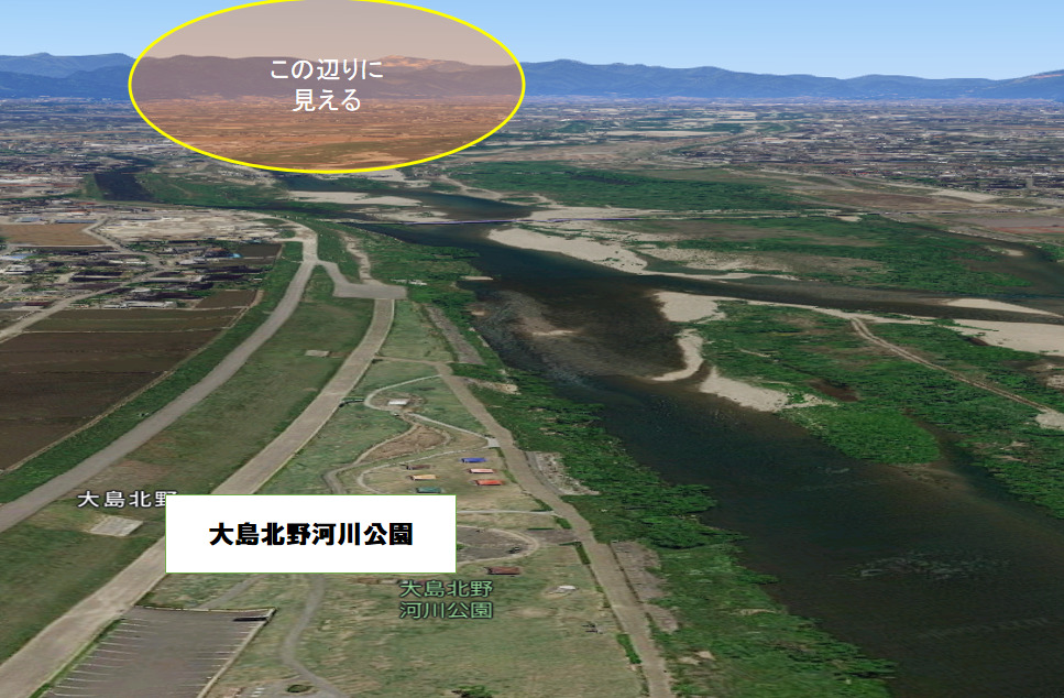 2023:北日本新聞納涼花火 高岡会場 穴場①大島北野河川公園