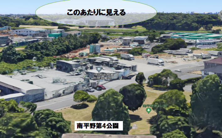 2023さいたま市花火大会 岩槻文化公園会場 穴場③南平野第4公園
