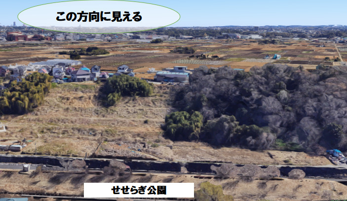 2023綾瀬市(大納涼祭)花火大会:穴場⑤せせらぎ公園