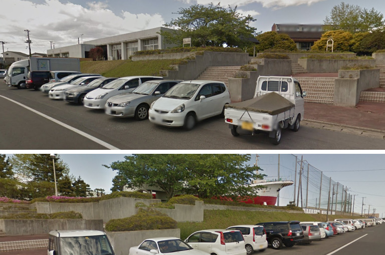 2023:那珂湊海上花火大会　駐車場①ひたちなか市漁港中央公園駐車場　