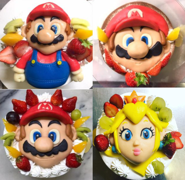 「お菓子のグランパ」マリオ立体ケーキを２種類から選んでオーダーできる！