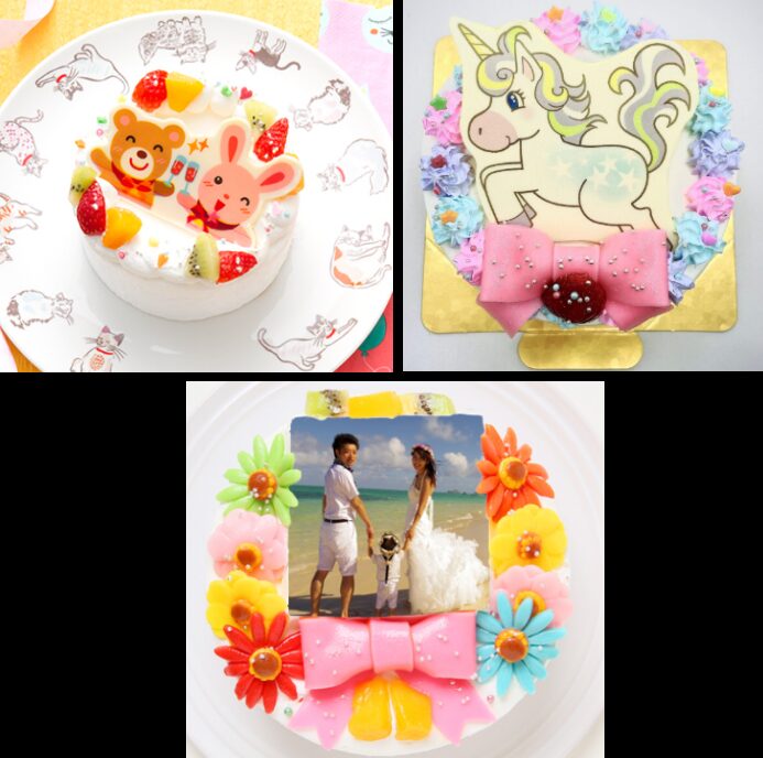 サプライズ専門店　菓の香(かのか):マリオの誕生日ケーキをいろんな種類でオーダー♬